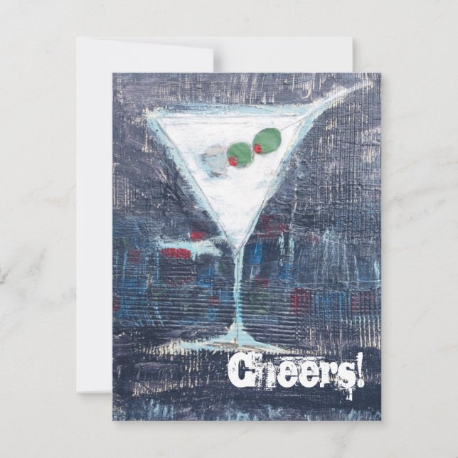 Cheers Toast Party Invitation (Front)