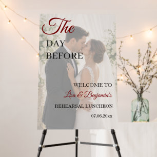 Cheers Wedding Rehearsal Luncheon Foam Board