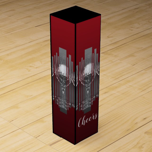 Cheers Wine Gift Box (Front)