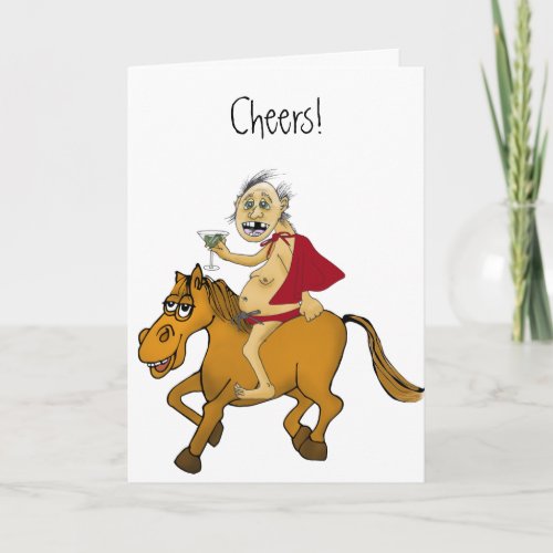 Cheers Wishing you a super birthday Card