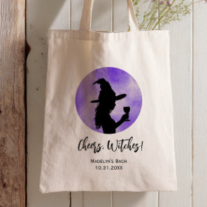 Cheers Witches Halloween Bachelorette Party Tote Bag