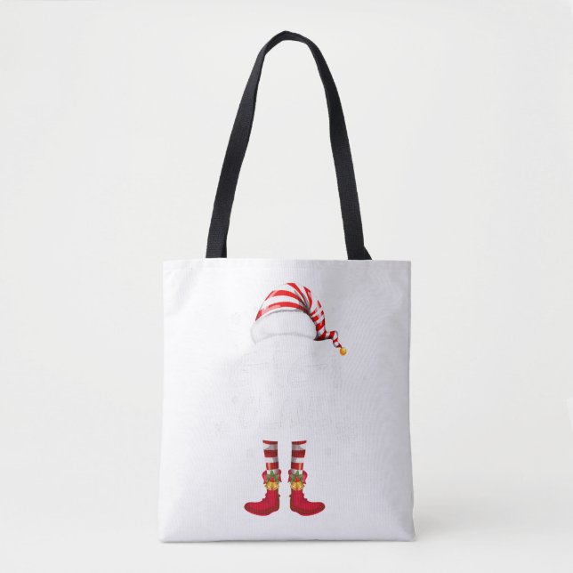 Cheertee Gigi Claus Christmas Santa Sweatshirt Tote Bag (Front)