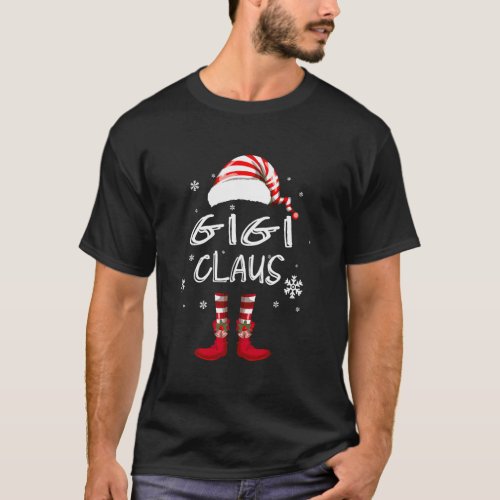 Cheertee Gigi Claus Christmas Santa T_Shirt