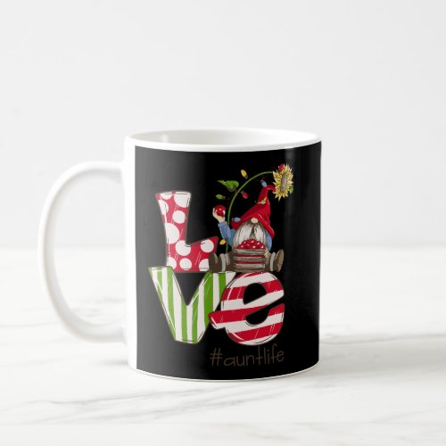 Cheertee Love Aunt Life Christmas Gnome Coffee Mug