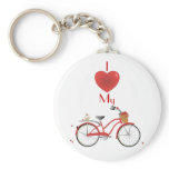 Cheery Cherry Bicycle Keychain