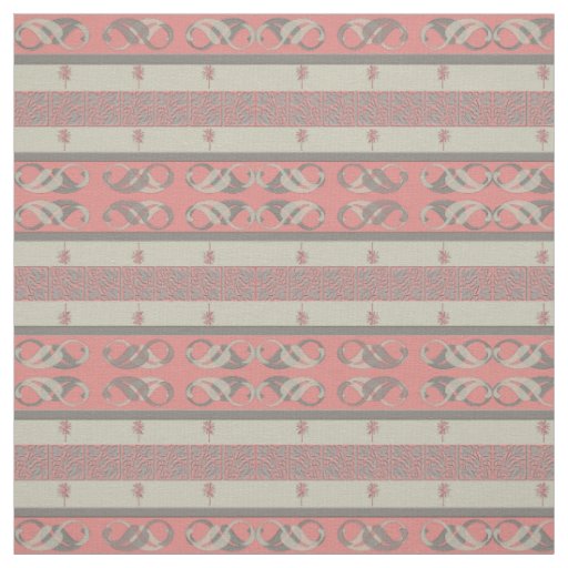 Cheery Coral Pink Fabric