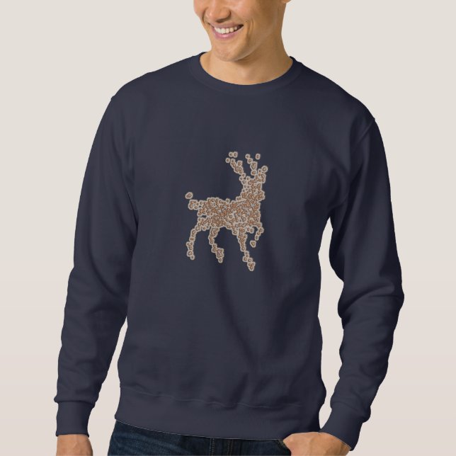 Cheery Deery Christmas Ugly Sweater (Front)