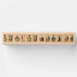 "Cheery Families by De La Rue & Co., Ltd, c.1890" Topple Tower