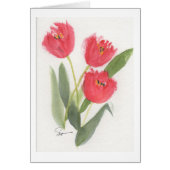 Cheery Spring Tulips (Front)