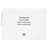 Cheery Tulip Thankyou Cards (Back Horizontal)