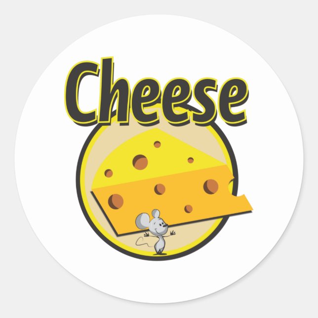 Cheese and Mouse Stickers (Front)