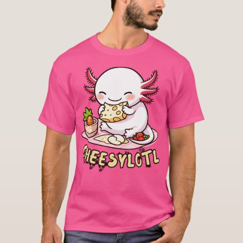 Cheese axolotl T_Shirt