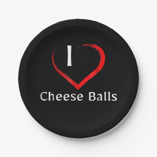 Cheese Balls Novelty Appetizers Paper Plates