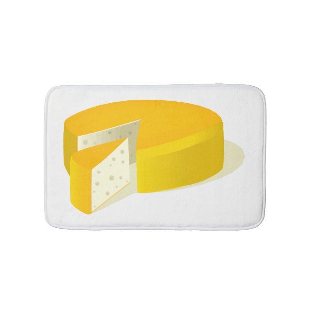 Cheese Bathroom Mat (Front)