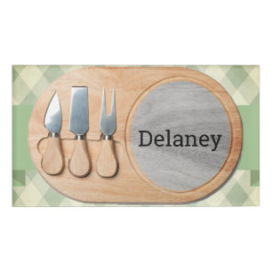 Cheese Board Custom Charcuterie Name Tag
