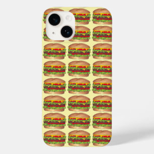 Cheese Burger Hamburger Cheeseburger Foodie Case