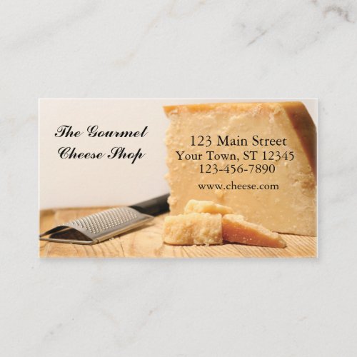 Cheese Business Card