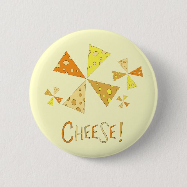 Cheese! Button (Front)