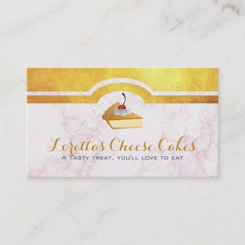 Cheese Cake Business Cards