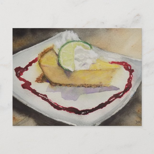 Cheese Cake Postcard (Front)