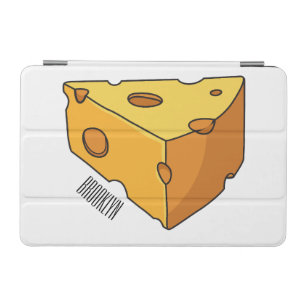 Cheese cartoon illustration iPad mini cover