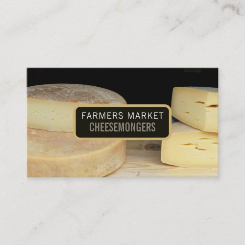 Cheese Display Cheesemonger Business Card