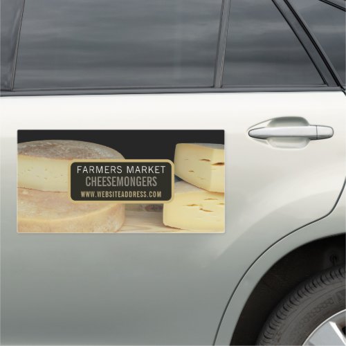 Cheese Display Cheesemonger Car Magnet