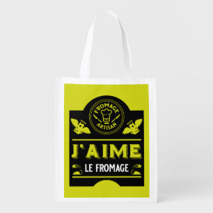 Cheese Eaters And Artisans Grocery Bag