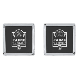 Cheese Eaters Cufflinks