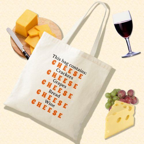 Cheese Featured Foodie theme Tote Bag