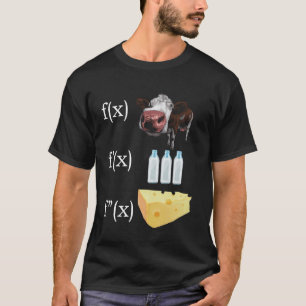 Cheese Formula Math Humor T-Shirt
