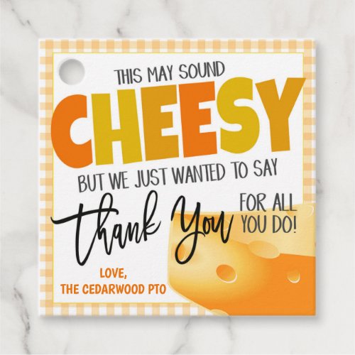 Cheese Gift Tag