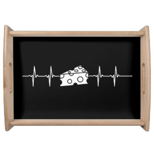 Cheese Heartbeat Serving Tray