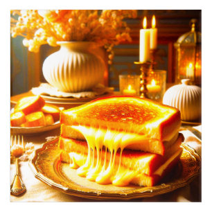 Cheese Heaven: The Ultimate Comfort Food Acrylic Print