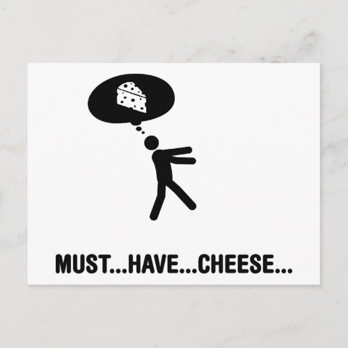 Cheese Lover Postcard