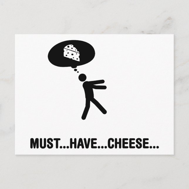 Cheese Lover Postcard (Front)
