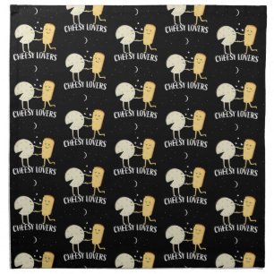 Cheese Lovers And Connoisseur Cloth Napkin