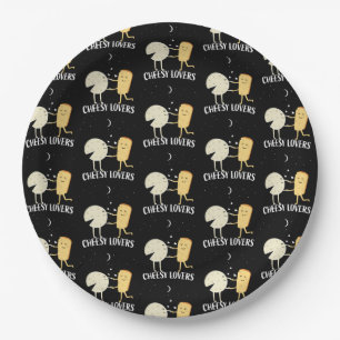 Cheese Lovers And Connoisseur Paper Plates