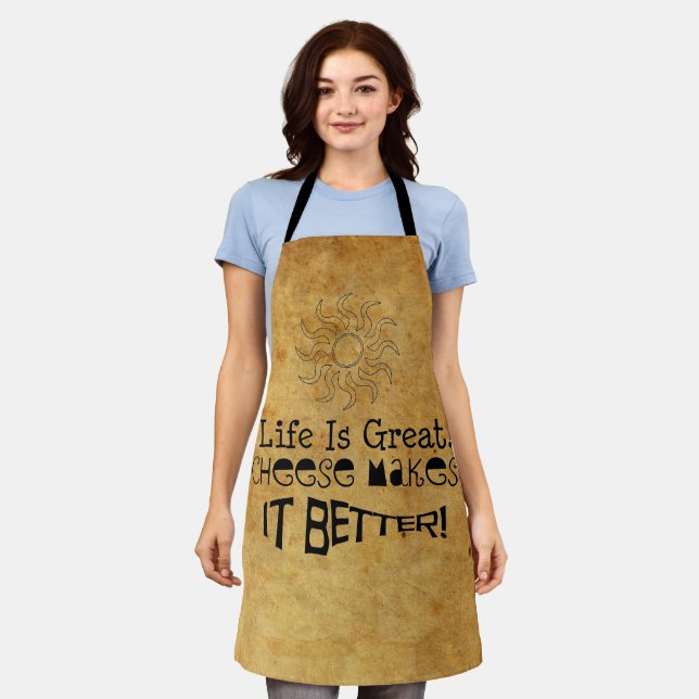 Cheese Lovers Apron! Apron (Worn)