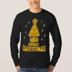 Cheese Lovers Christmas Really Like Cheese Funny X T-Shirt