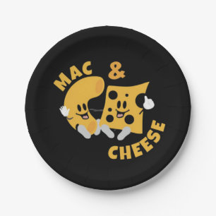 Cheese Mac & Cheese Funny Gift Idea Paper Plates