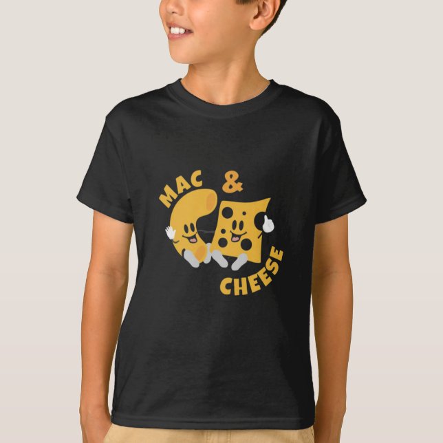 Cheese Mac & Cheese Funny Gift Idea T-Shirt (Front)