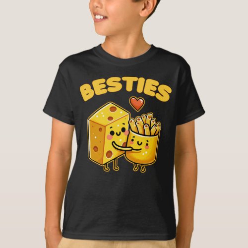 Cheese  macaroni Besties T_Shirt