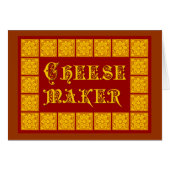 Cheese Maker Vintage Kitchen Art (Front Horizontal)