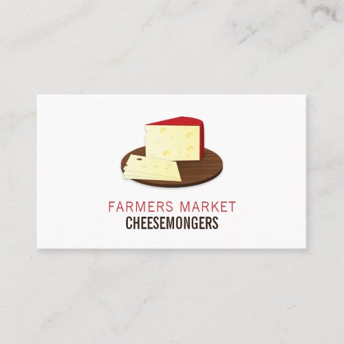 Cheese on Board Cheesemonger Business Card