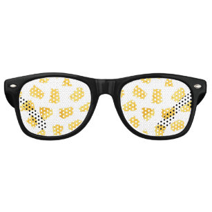 Cheese Pattern Print Party Sunglasses