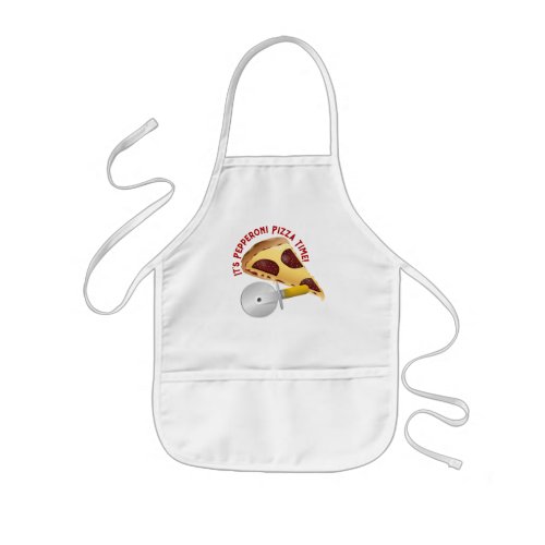 Cheese Pizza Day Kids Apron