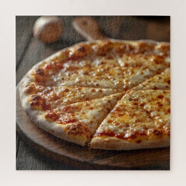 Cheese Pizza Jigsaw Puzzle (Vertical)