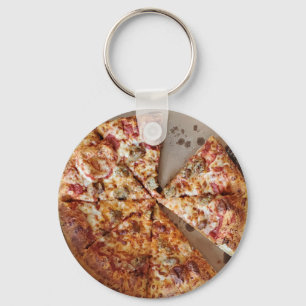 Cheese Pizza Keychain