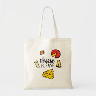 Cheese please tote bag